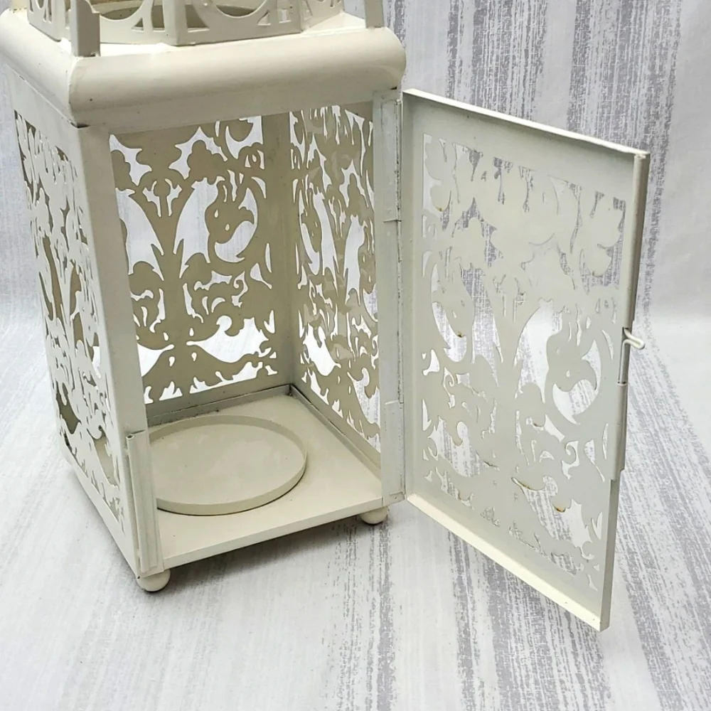 Rustic White Lantern 4